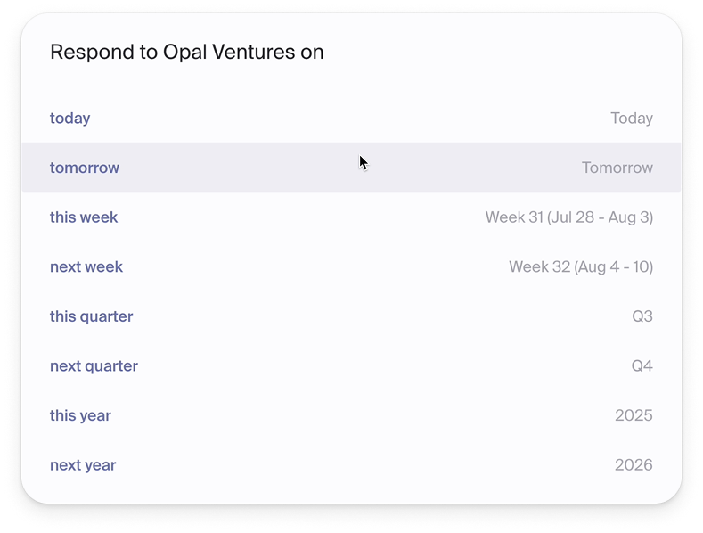 Capture ideas quickly